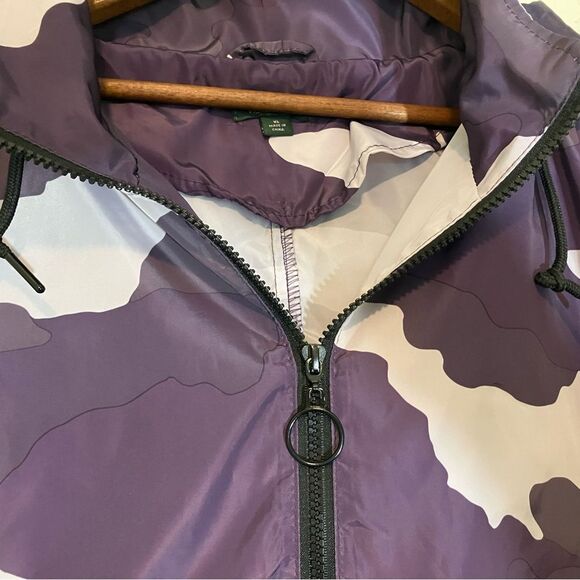 Wild Fable, windbreaker with hood, purple camo, size XL, excellent condition - Picture 3 of 7